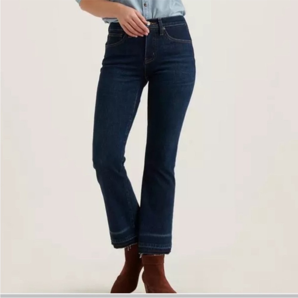 Lucky Brand Ava mid-rise crop mini boot